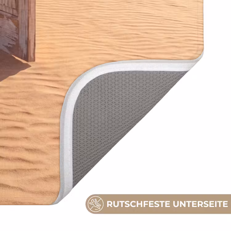WC Vorleger - Tür – Wüste – Gras — 3