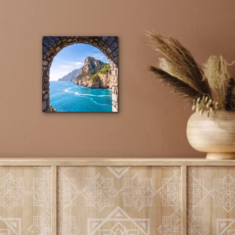 Alu-Dibond-Bild - Bogen – Meer – Natur — 5