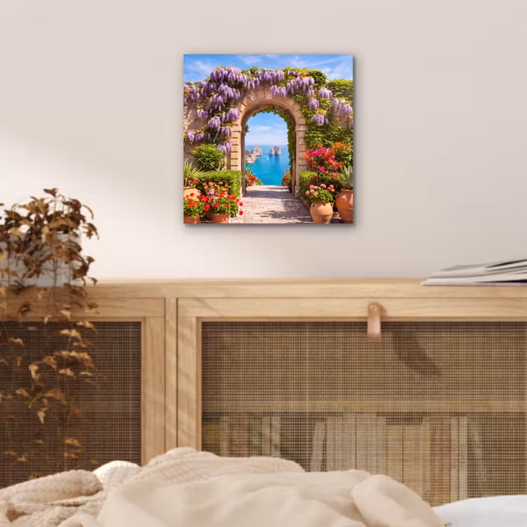 Alu-Dibond-Bild - Blumen – Garten – Landschaft — 4