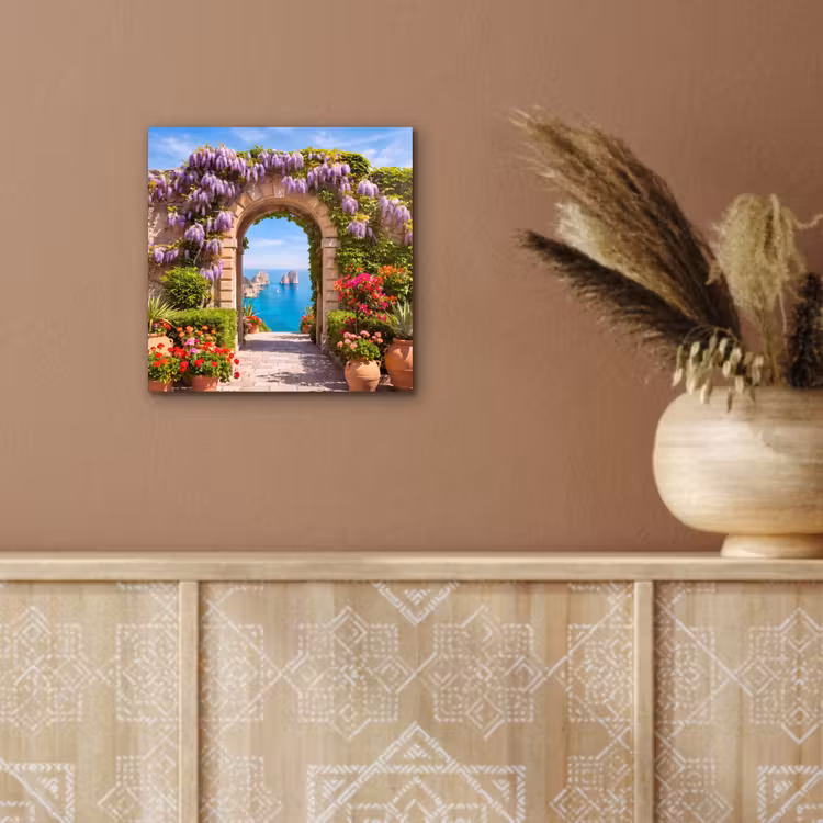 Alu-Dibond-Bild - Blumen – Garten – Landschaft — 5