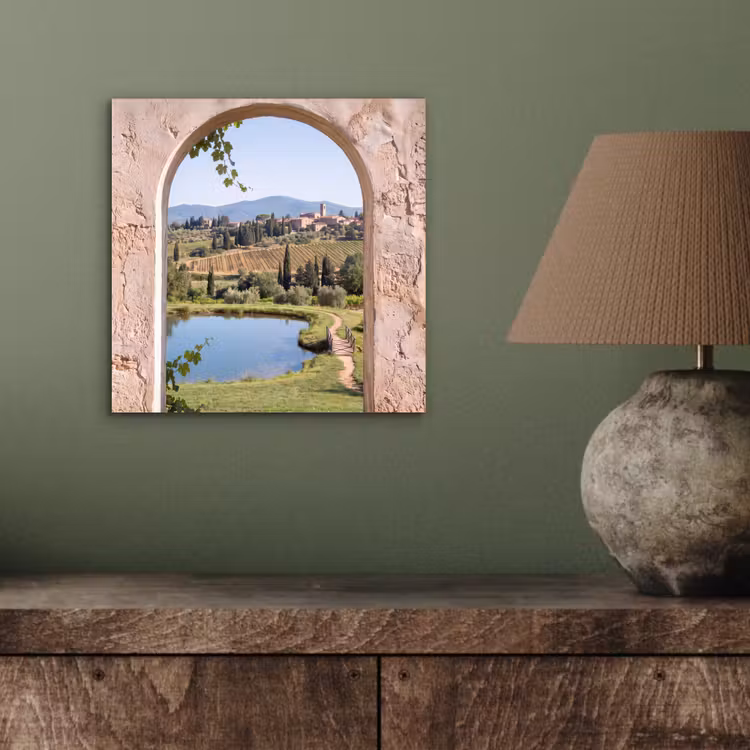 Alu-Dibond-Bild - Dorf – Landschaft – Natur — 3