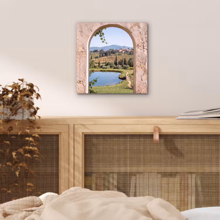 Alu-Dibond-Bild - Dorf – Landschaft – Natur — 4