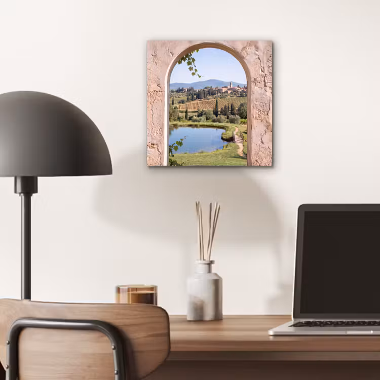 Alu-Dibond-Bild - Dorf – Landschaft – Natur — 6