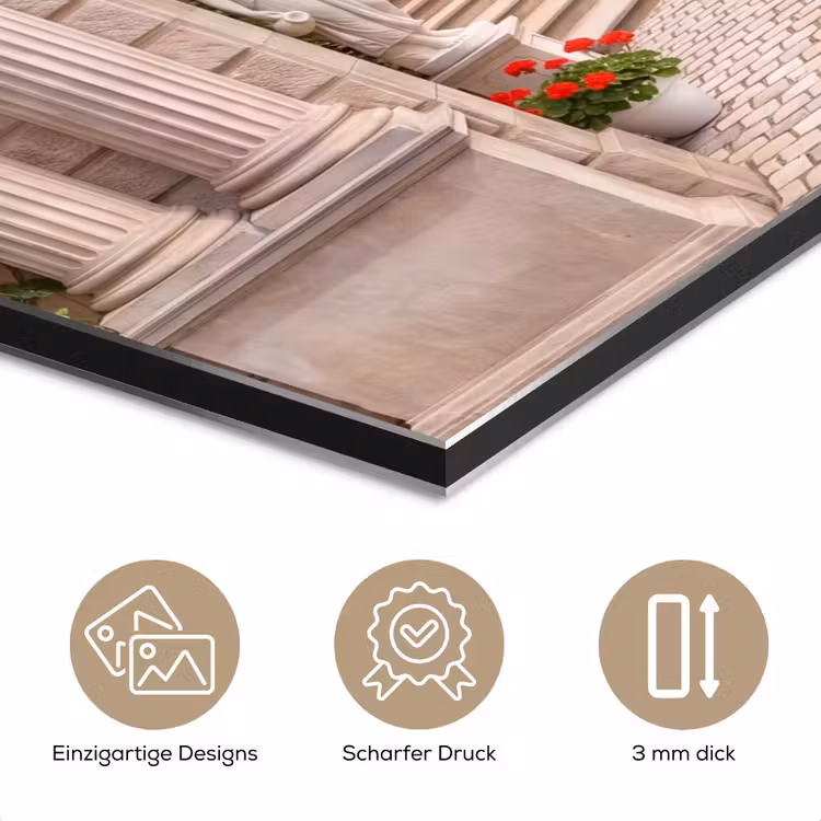 Alu-Dibond-Bild - Architektur – Garten – Klassisch — 7