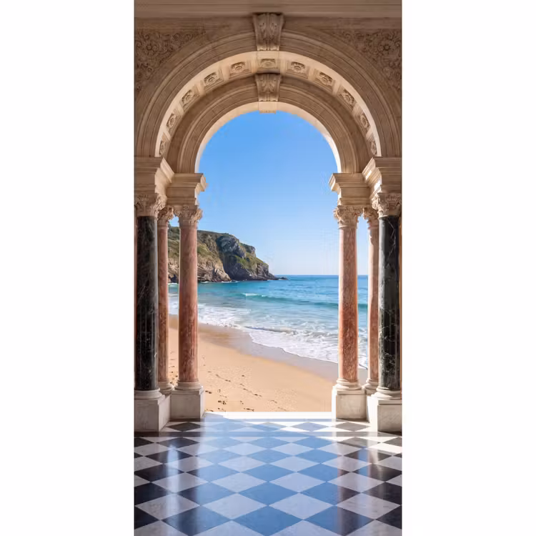 Tapete - Bogen – Strand – Meer — 2