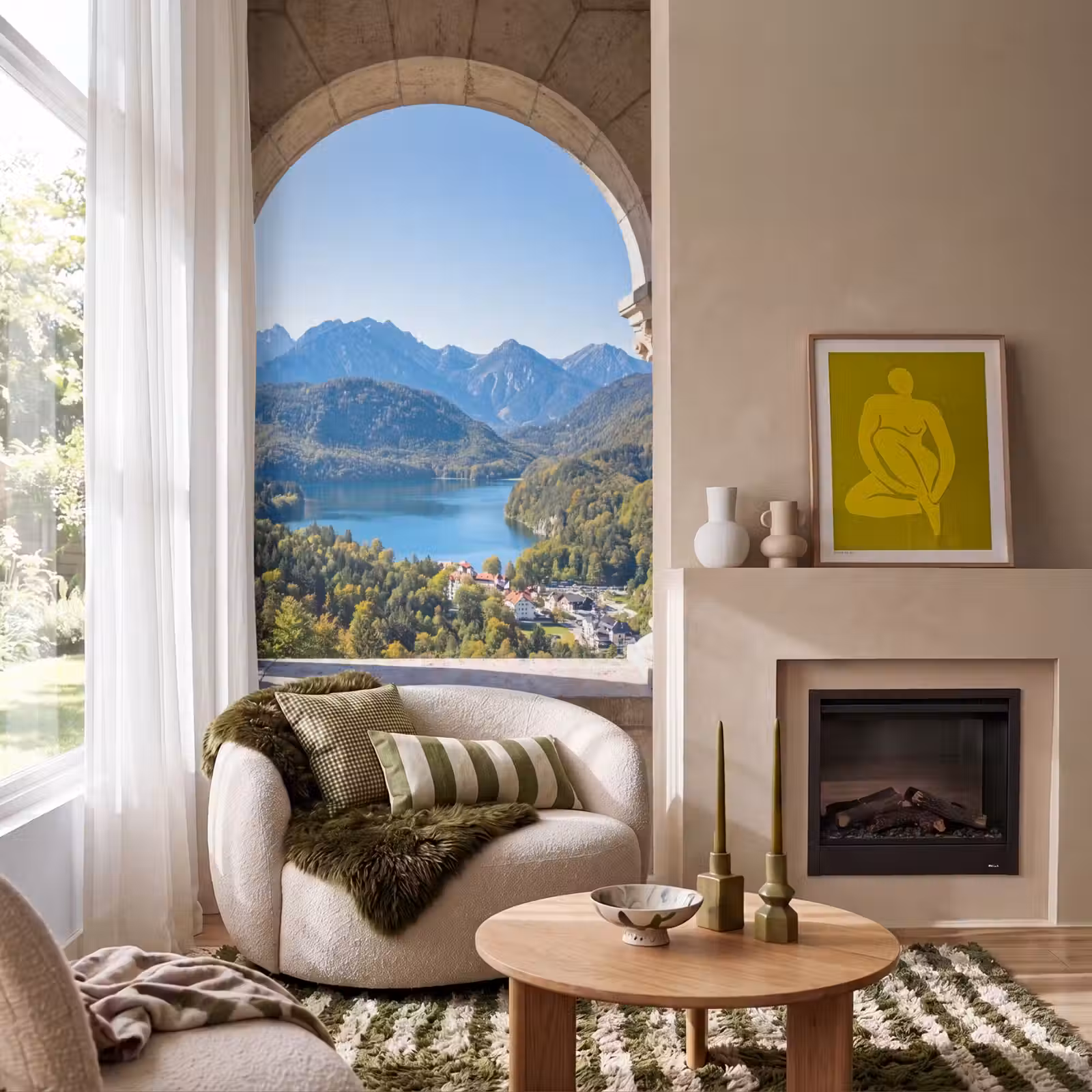 Tapete - Bogen – Aussicht – Landschaft — 1