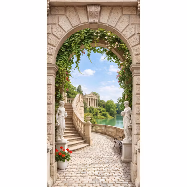 Tapete - Architektur – Garten – Klassisch — 2