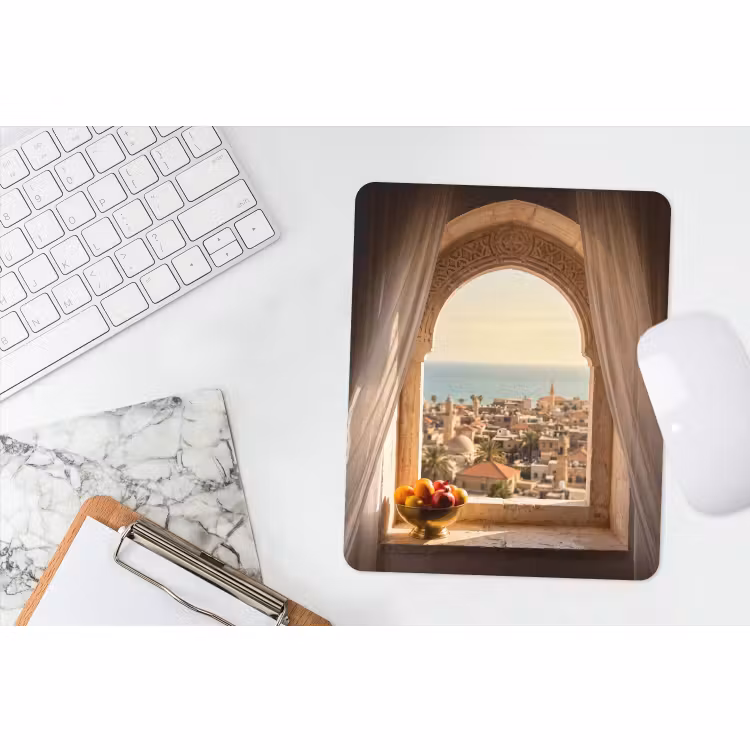 Mauspad - Fenster – Stadt – Meer — 4