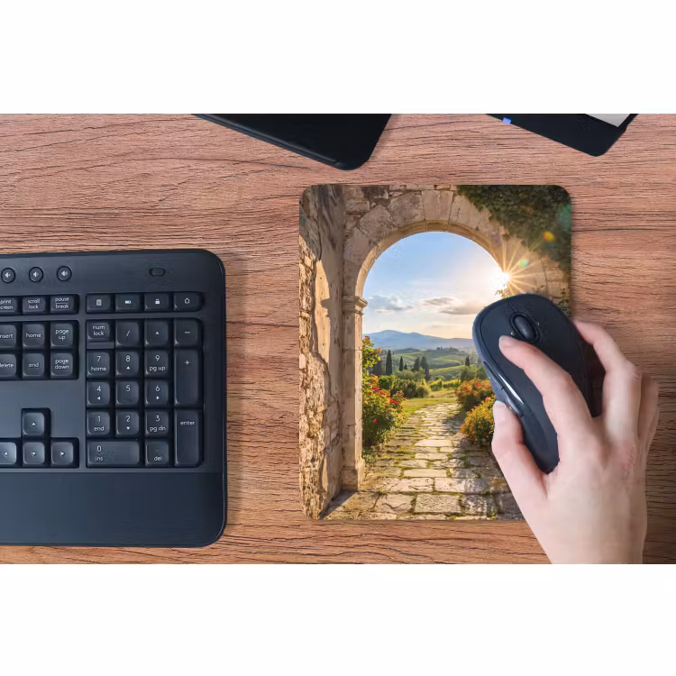Mauspad - Weg – Garten – Sonnig — 3