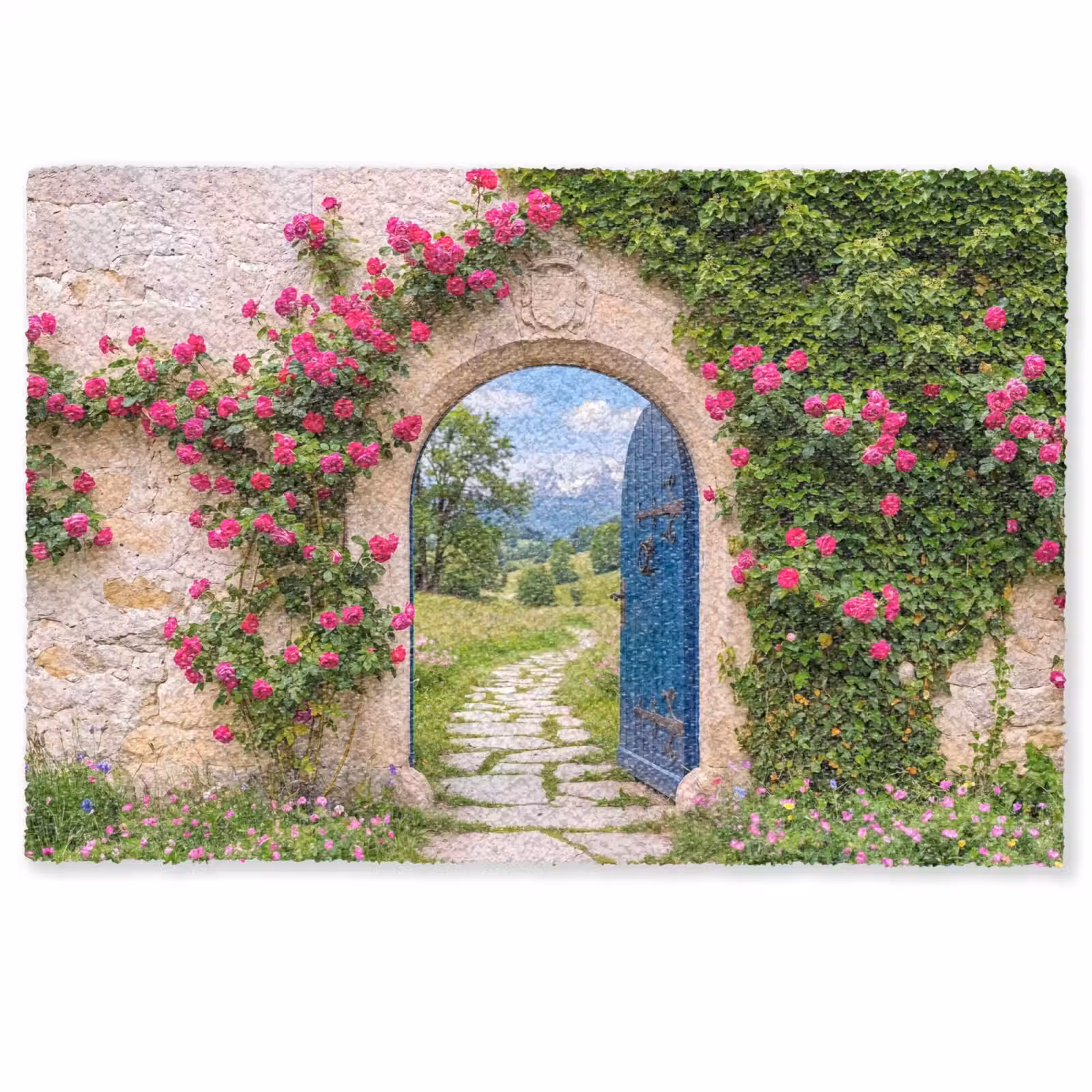 Fußmatte - Bogen – Landschaft – Natur — 1