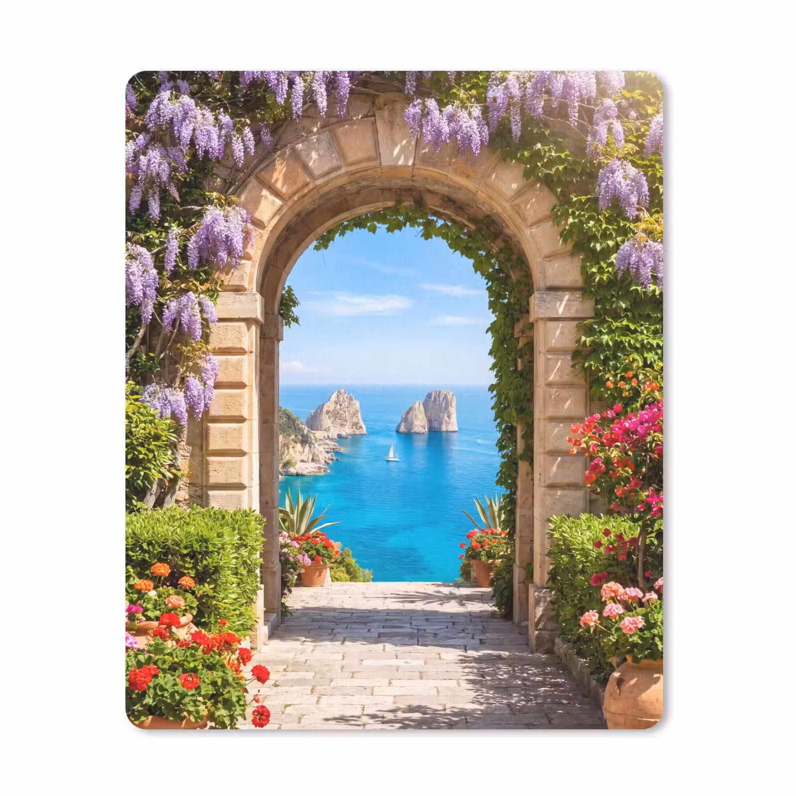 Mauspad - Blumen – Garten – Landschaft — 1