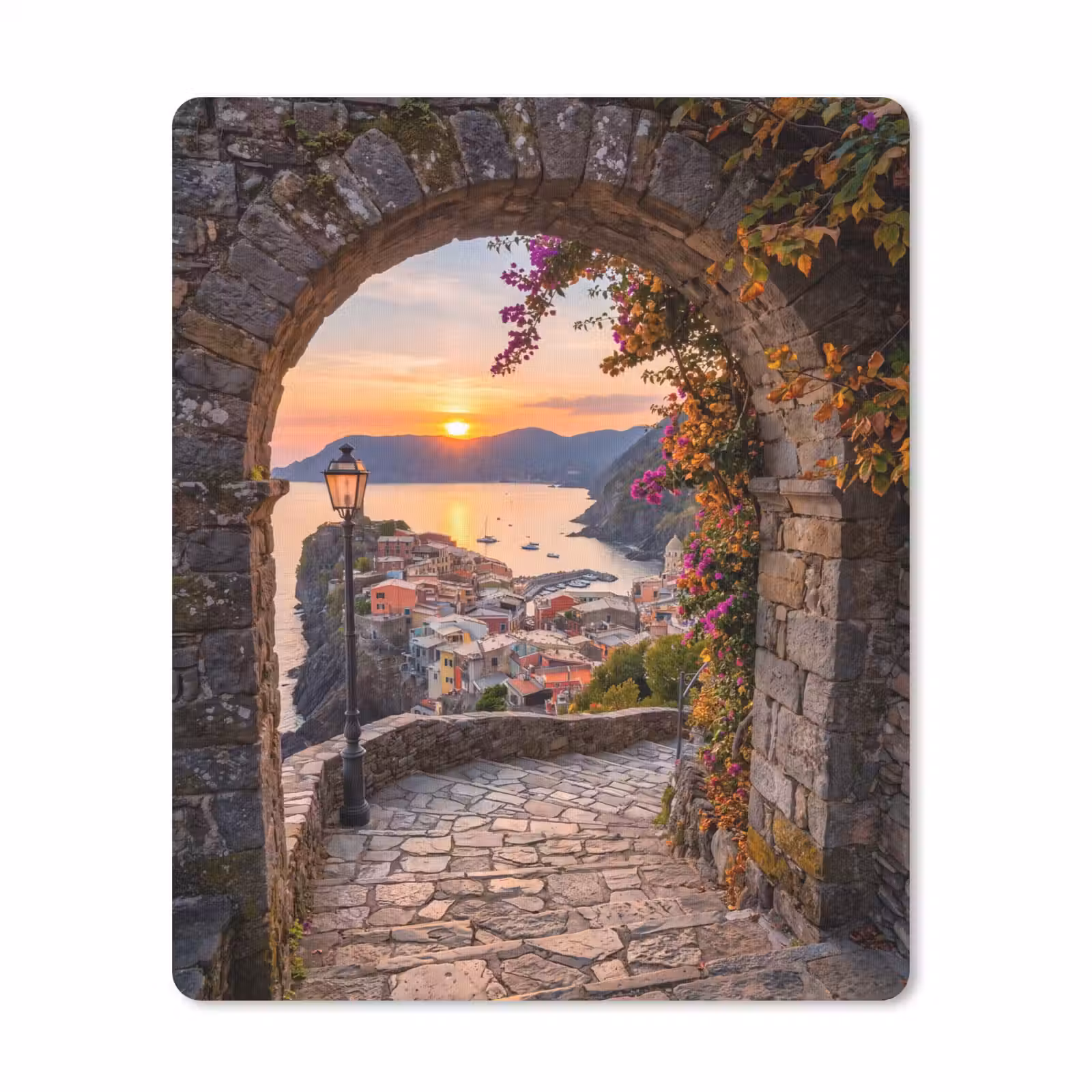Mauspad - Bogen – Küste – Sonnenuntergang — 1