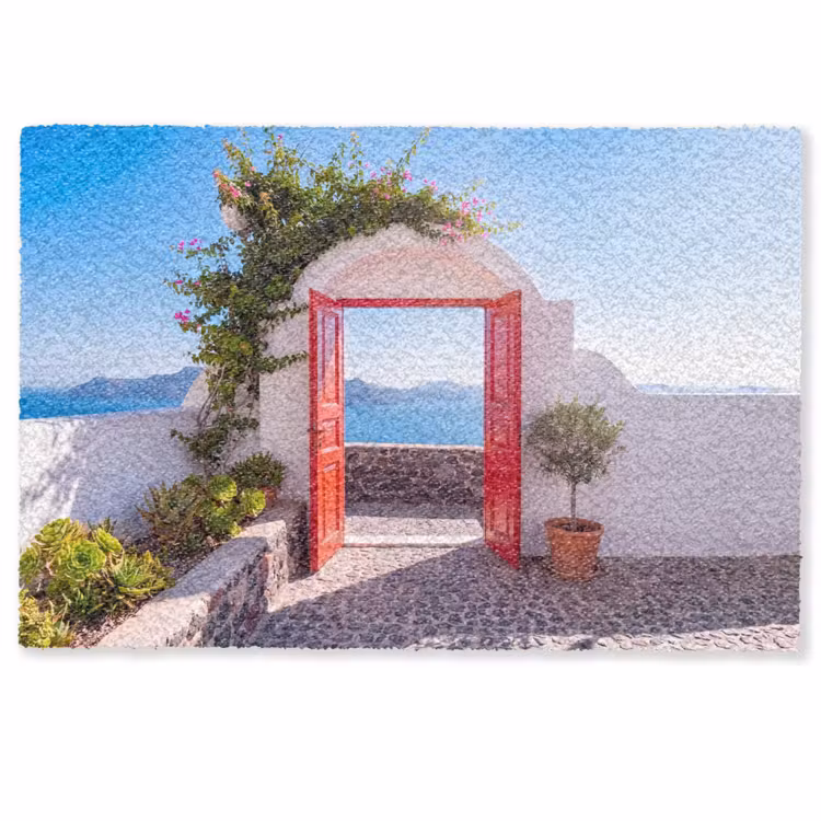 Fußmatte - Tür – Meer – Natur — 1