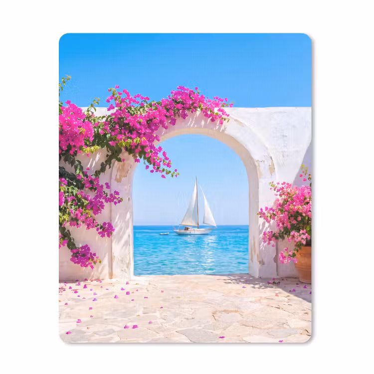 Mauspad - Blumen – Meer – Sommer — 1