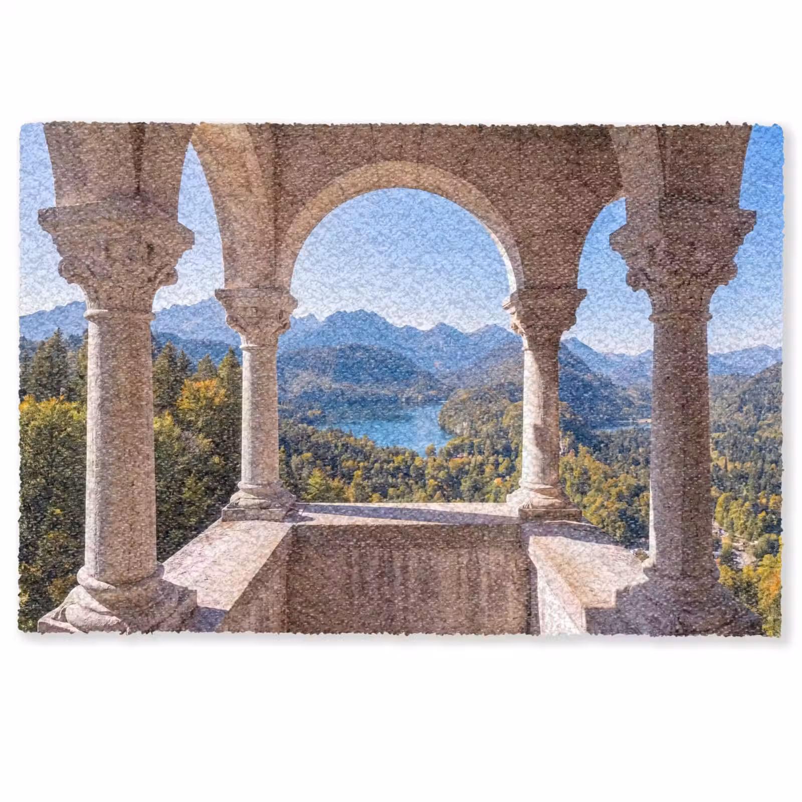 Fußmatte - Bogen – Aussicht – Landschaft — 1