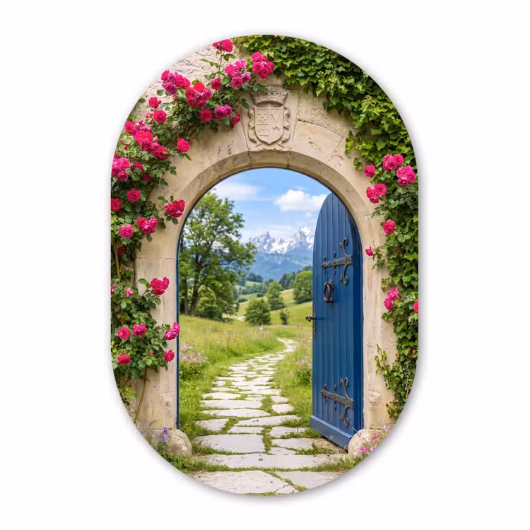 Forexbild Oval - Bogen – Landschaft – Natur — 1