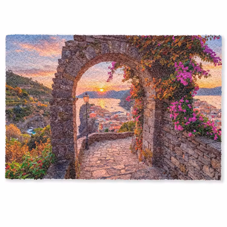 Fußmatte - Bogen – Küste – Sonnenuntergang — 1
