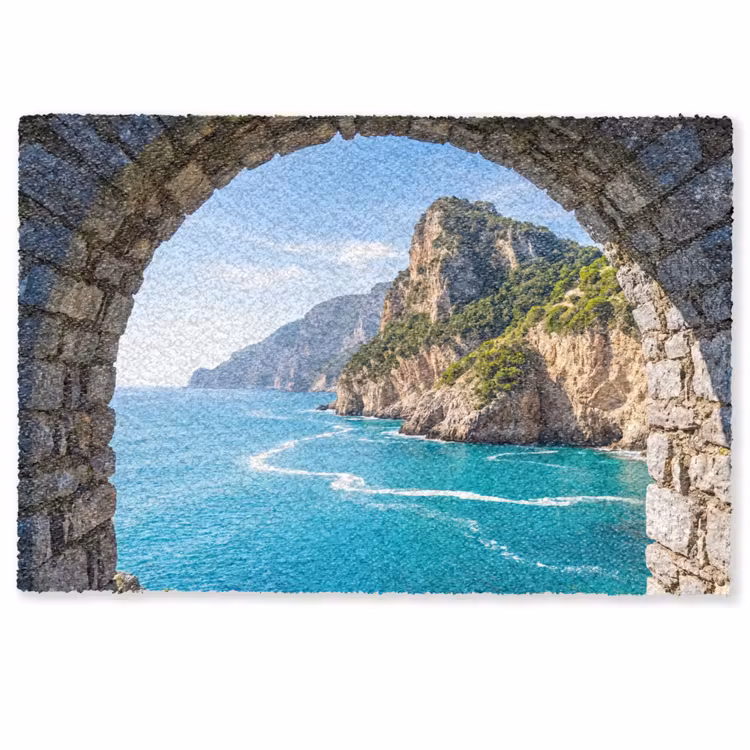 Fußmatte - Bogen – Meer – Natur — 1