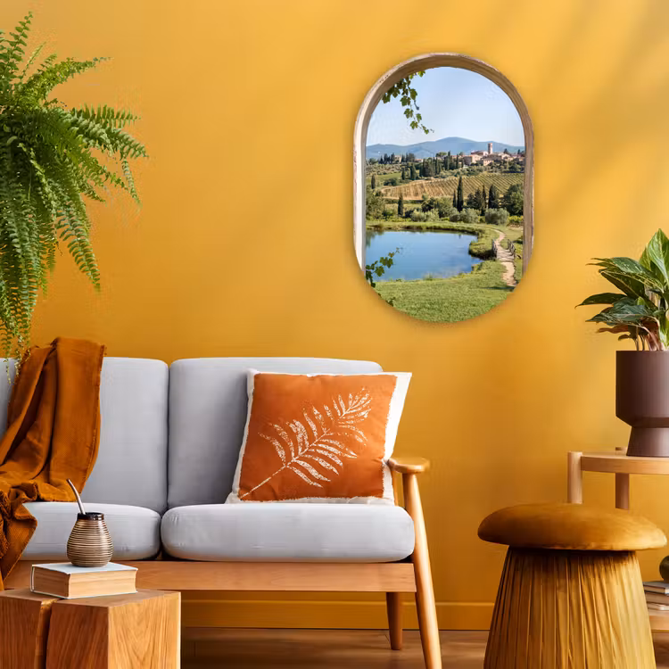Forexbild Oval - Dorf – Landschaft – Natur — 2