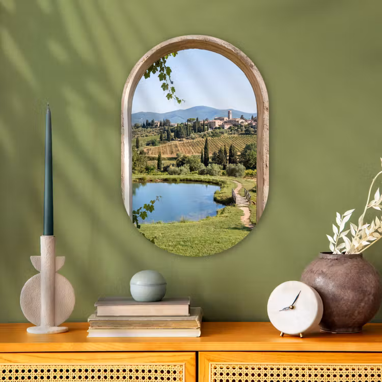 Forexbild Oval - Dorf – Landschaft – Natur — 3