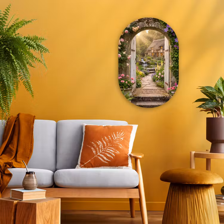 Forexbild Oval - Haus – Garten – Natur — 2