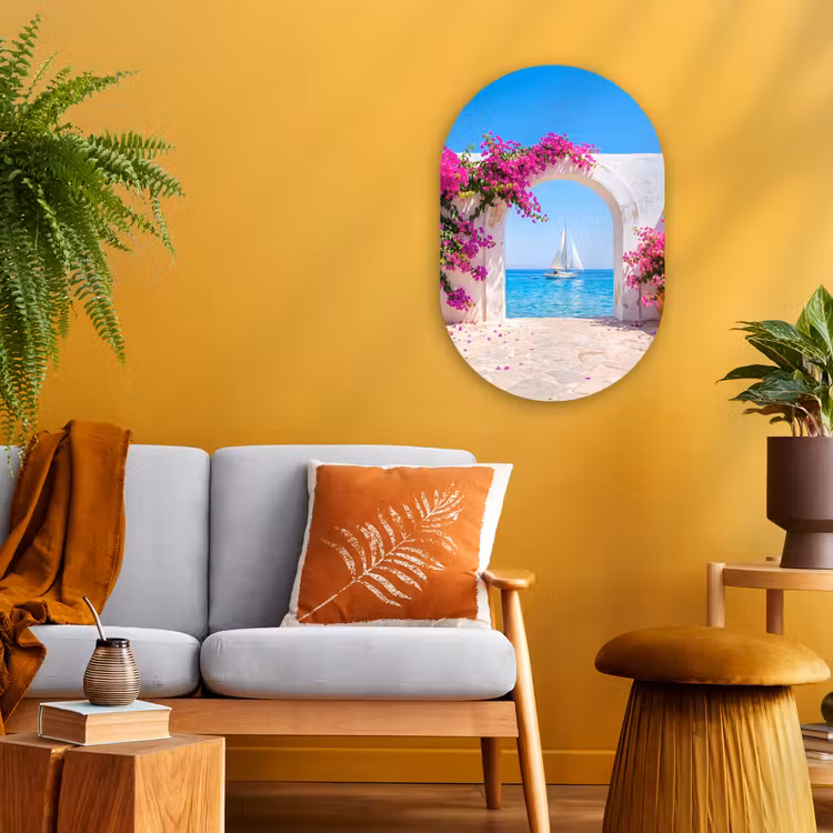 Forexbild Oval - Blumen – Meer – Sommer — 2