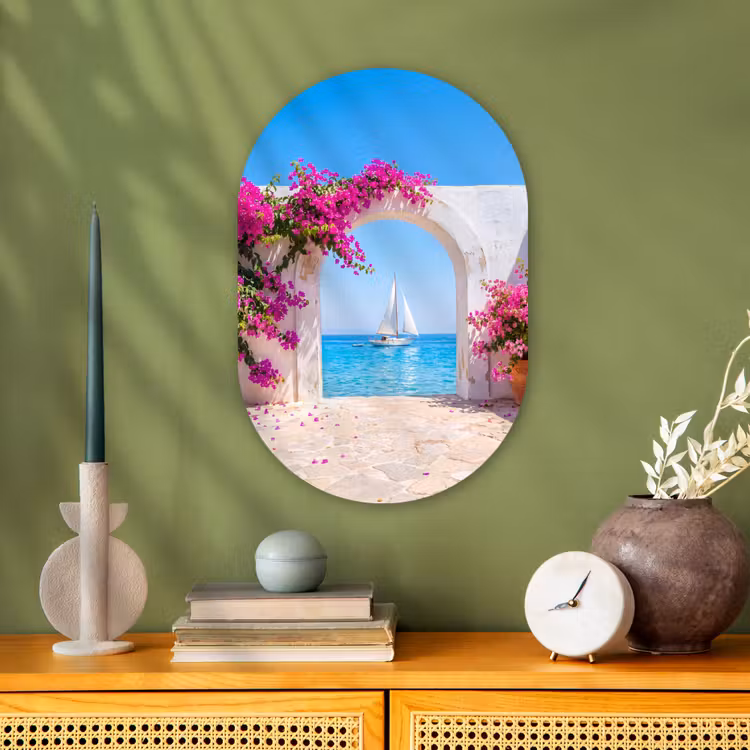 Forexbild Oval - Blumen – Meer – Sommer — 3