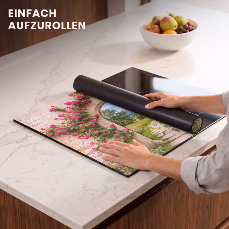 Herdabdeckplatte - Bogen – Landschaft – Natur — 7
