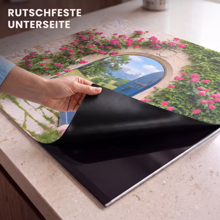 Herdabdeckplatte - Bogen – Landschaft – Natur — 9