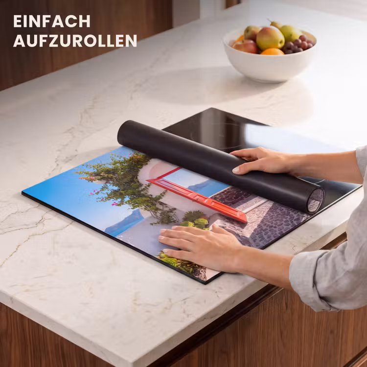 Herdabdeckplatte - Tür – Meer – Natur — 7