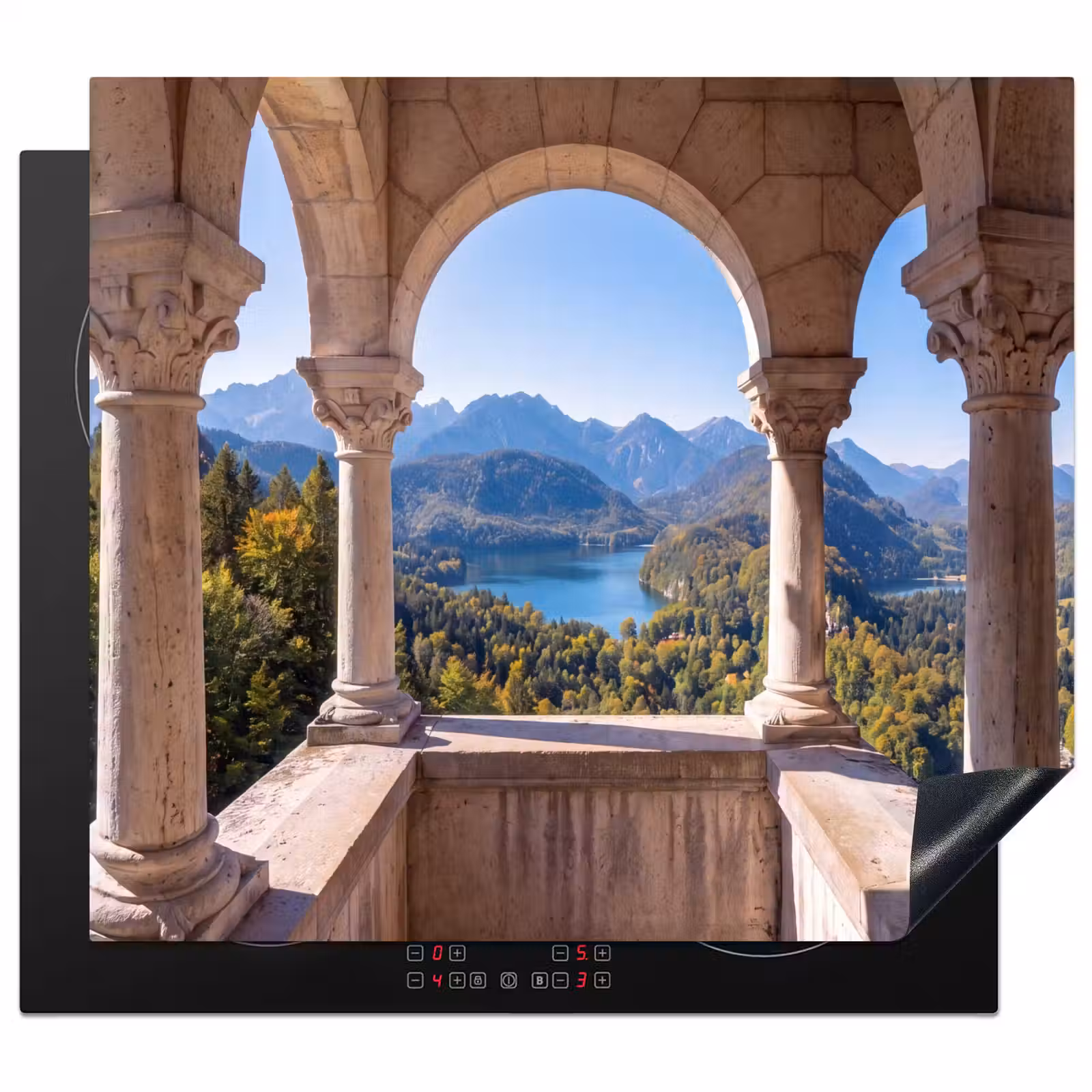 Herdabdeckplatte - Bogen – Aussicht – Landschaft — 1