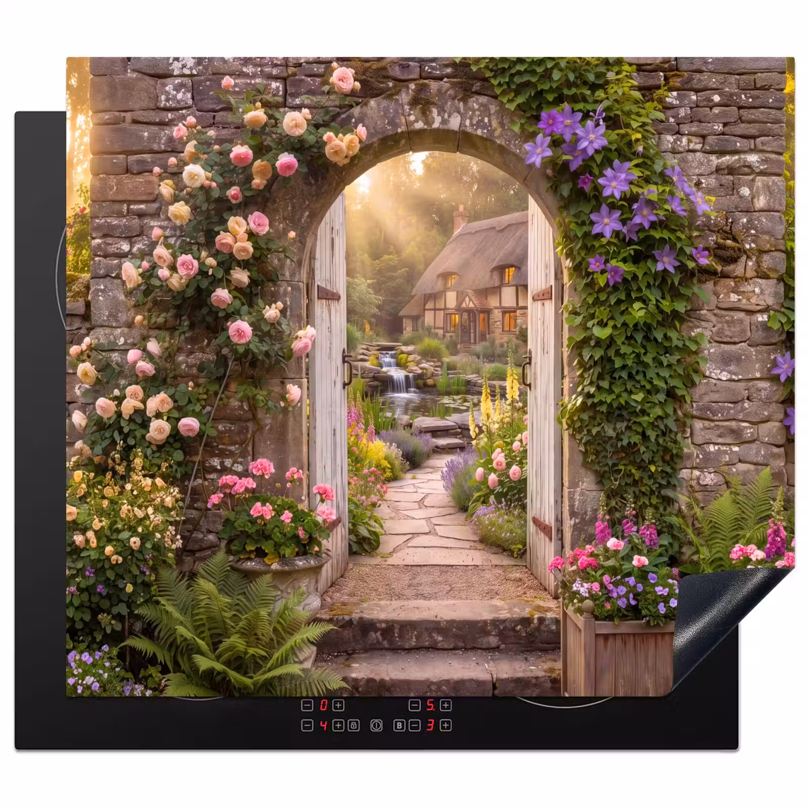 Herdabdeckplatte - Haus – Garten – Natur — 1