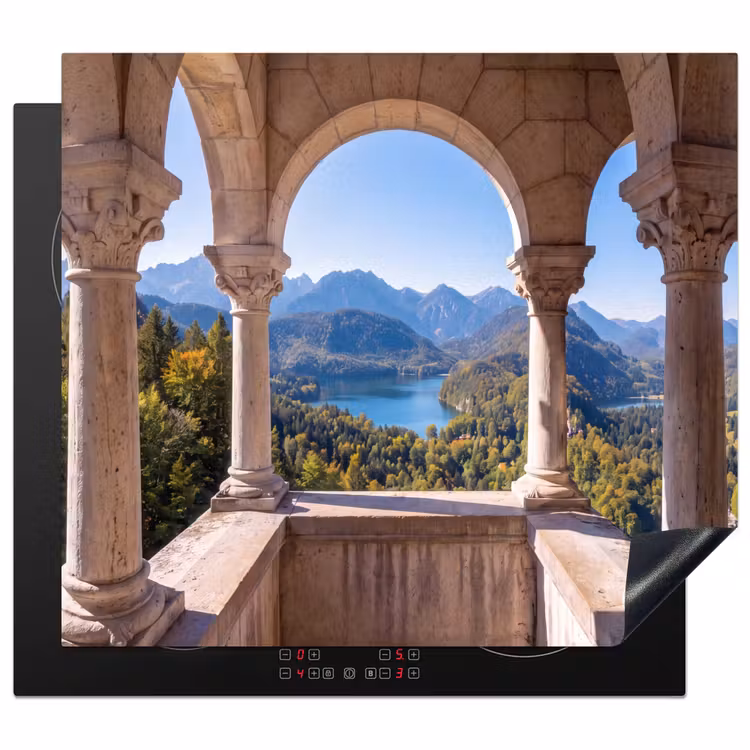Herdabdeckplatte - Bogen – Aussicht – Landschaft — 1