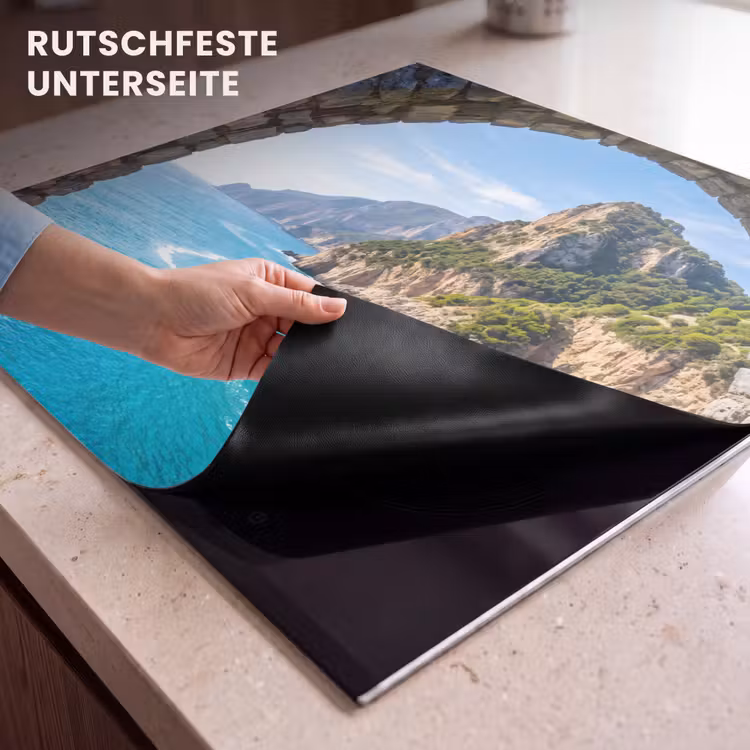 Herdabdeckplatte - Bogen – Meer – Natur — 9