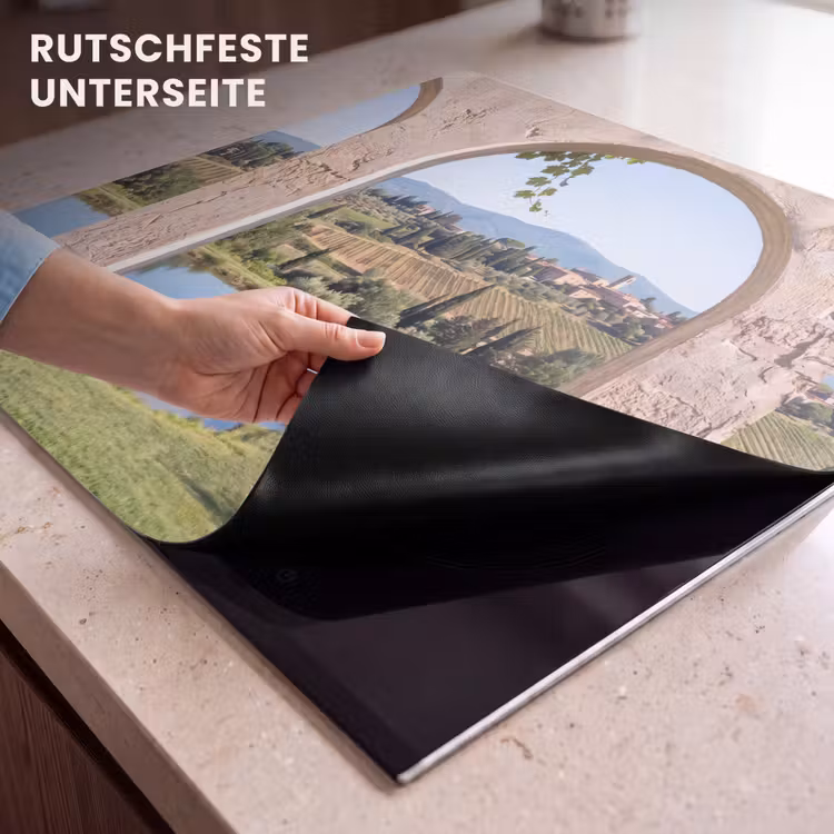 Herdabdeckplatte - Dorf – Landschaft – Natur — 9