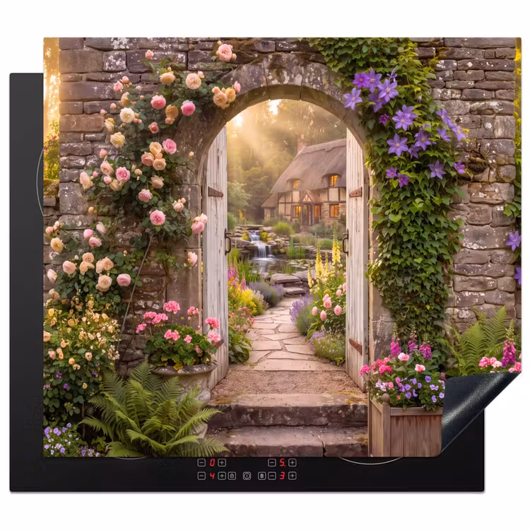 Herdabdeckplatte - Haus – Garten – Natur — 1