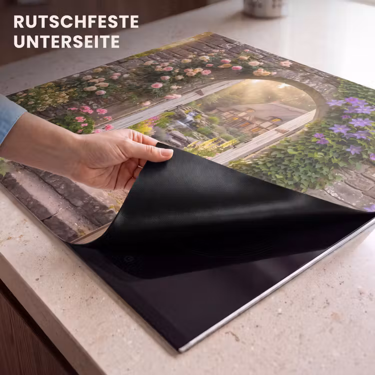 Herdabdeckplatte - Haus – Garten – Natur — 9
