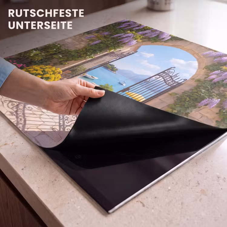Herdabdeckplatte - Tor – Meer – Aussicht — 9