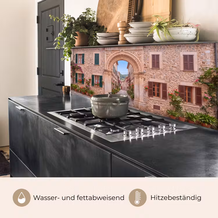 Küchenrückwand - Bogen – Straße – Dorf — 5