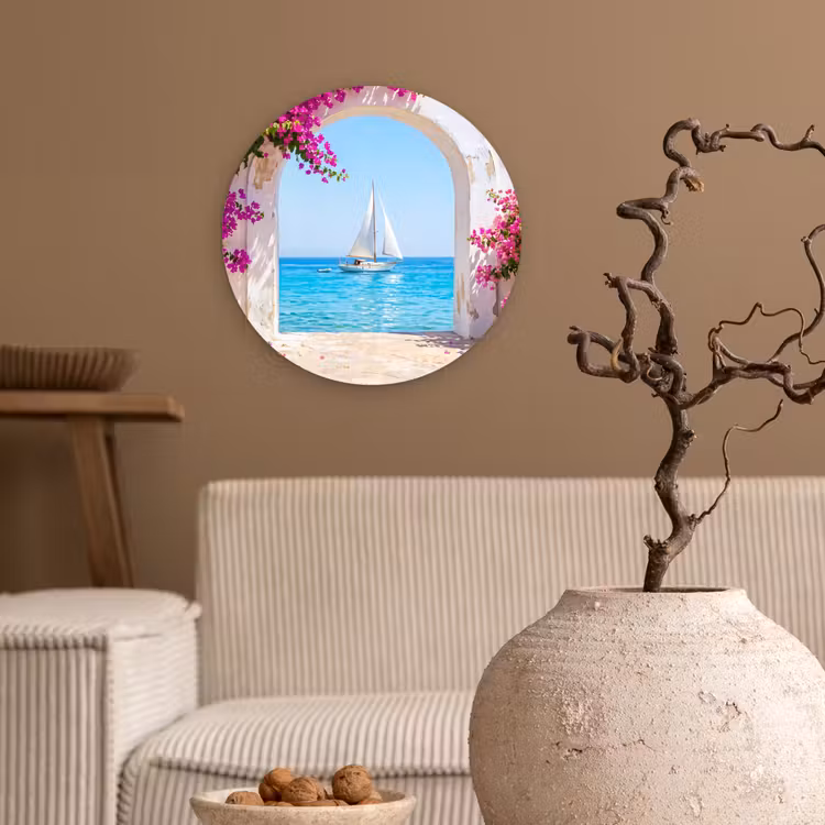 Forexbild Rund - Blumen – Meer – Sommer — 2