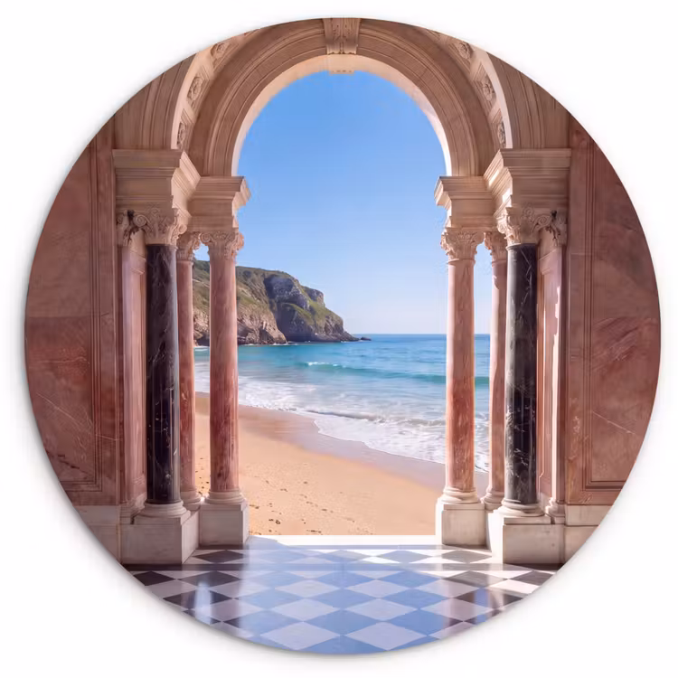 Forexbild Rund - Bogen – Strand – Meer — 1