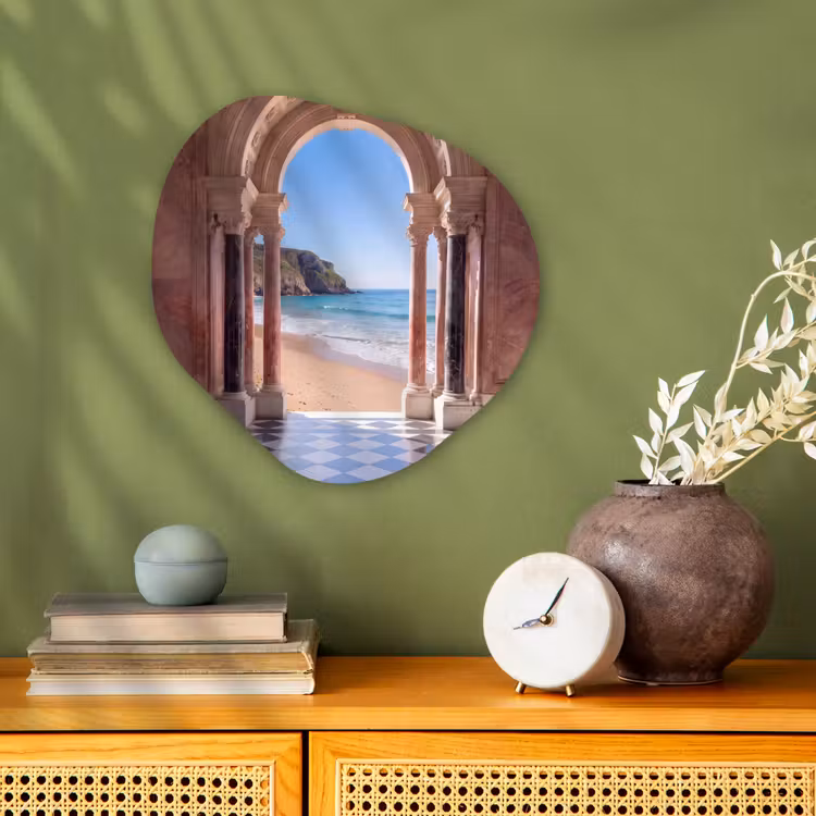 Forexbild Organische Form - Bogen – Strand – Meer — 2