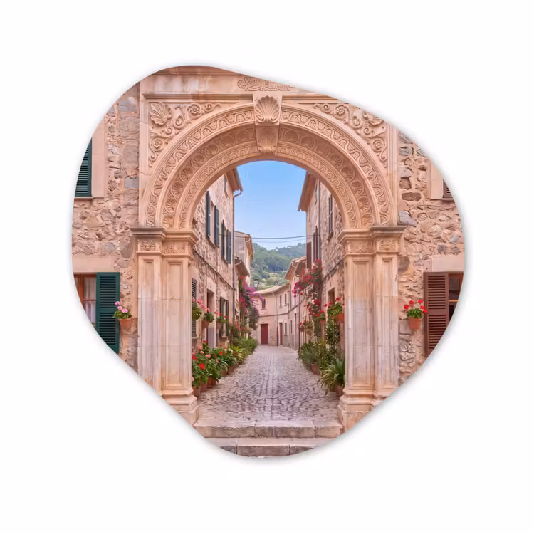 Forexbild Organische Form - Bogen – Straße – Dorf — 1
