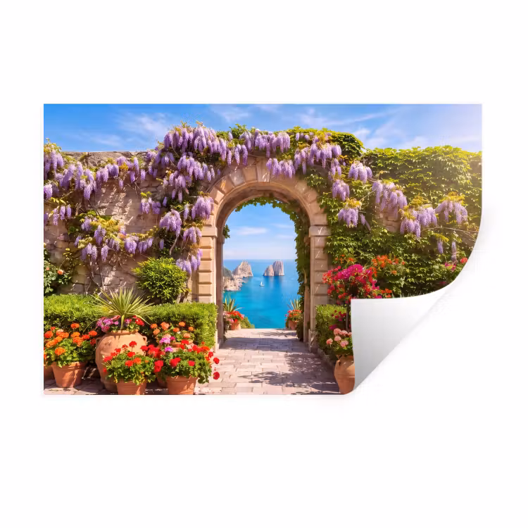Wandtattoo – Blumen – Garten – Landschaft — 1
