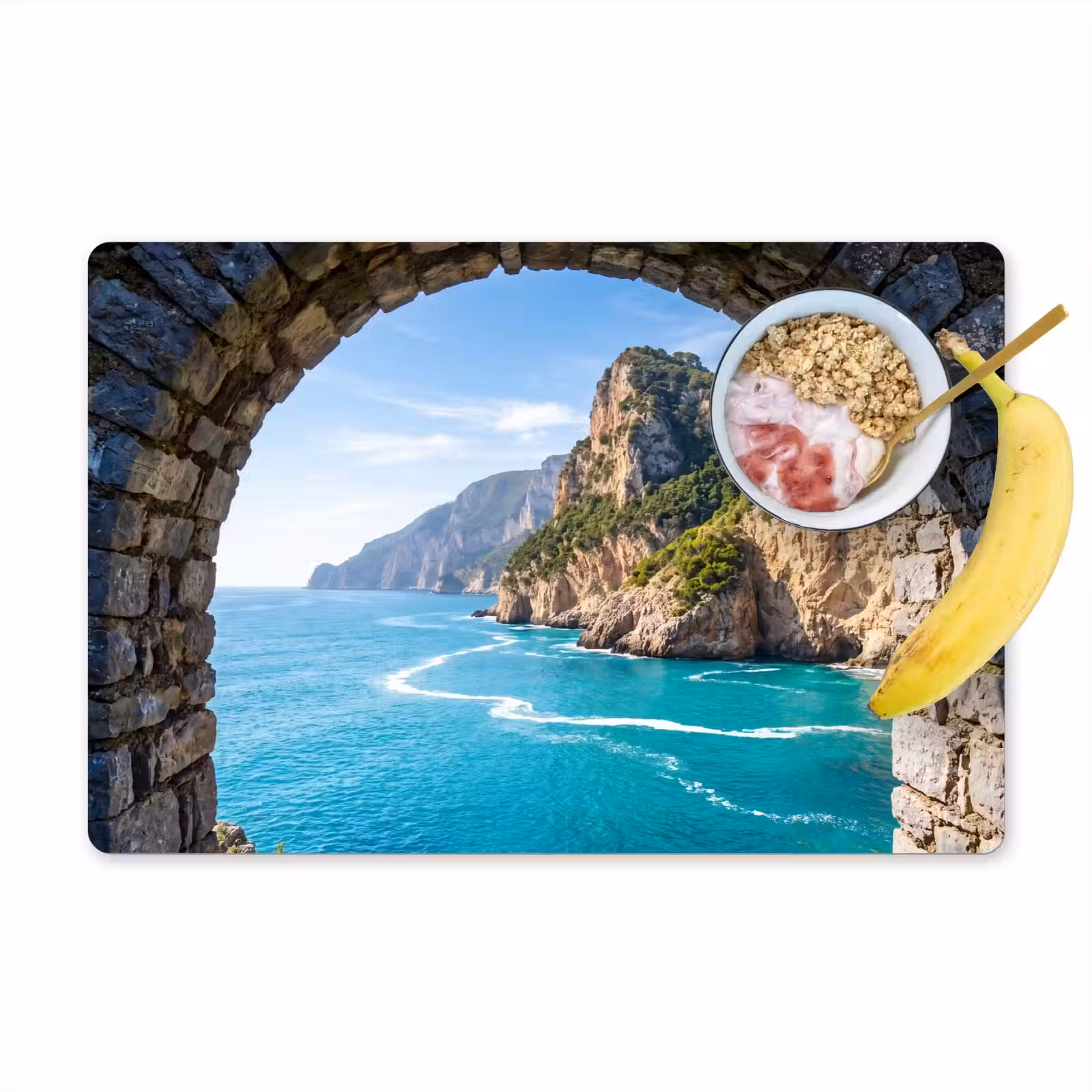 Tischset - 6 Stück - Bogen – Meer – Natur — 1