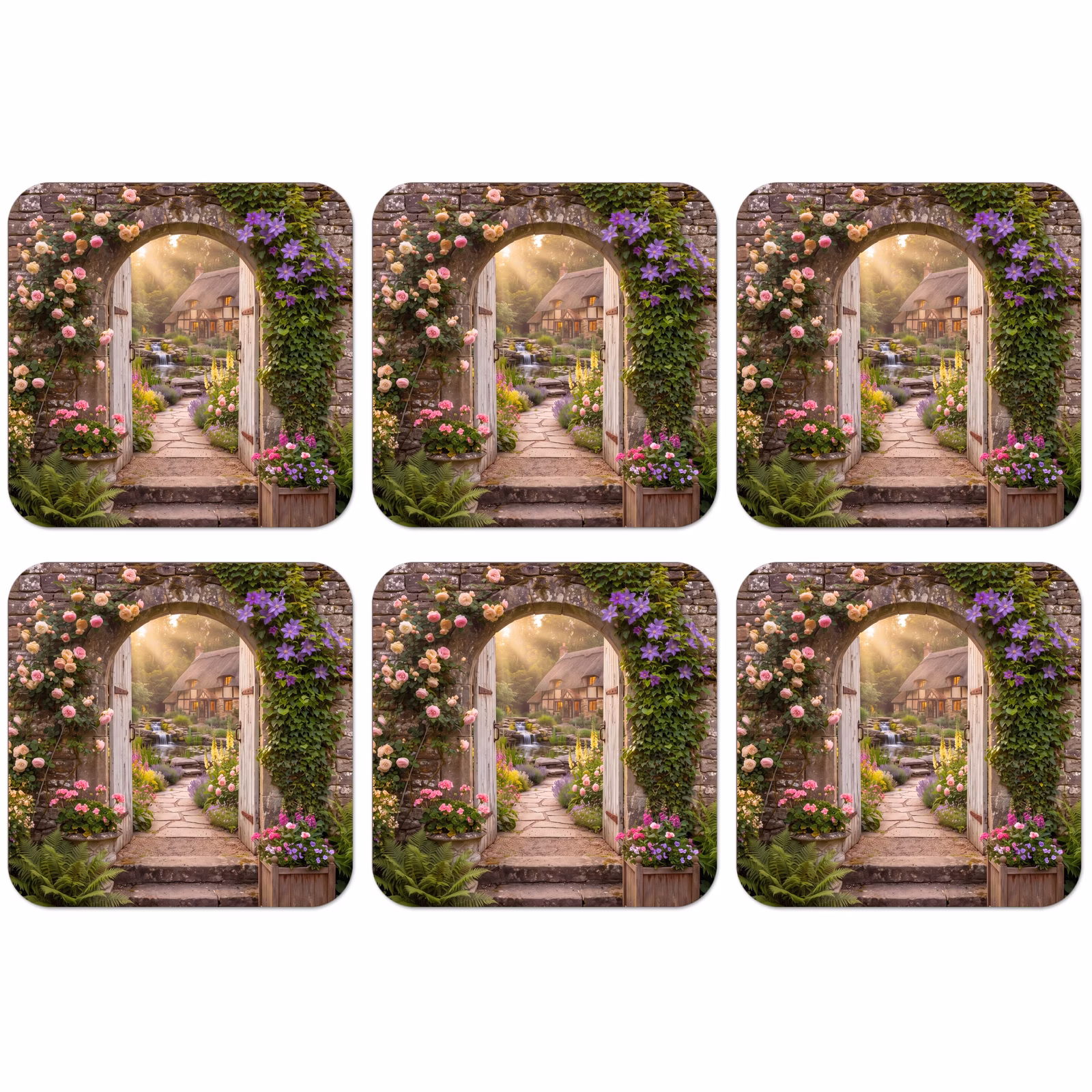 Untersetzer - Haus – Garten – Natur — 1