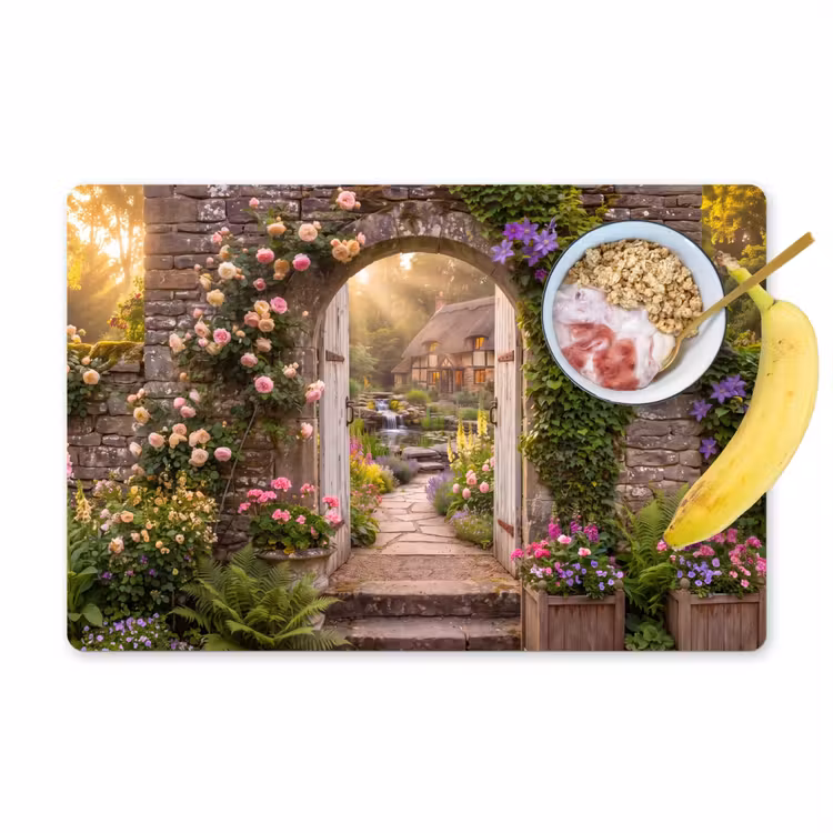 Tischset - 6 Stück - Haus – Garten – Natur — 1