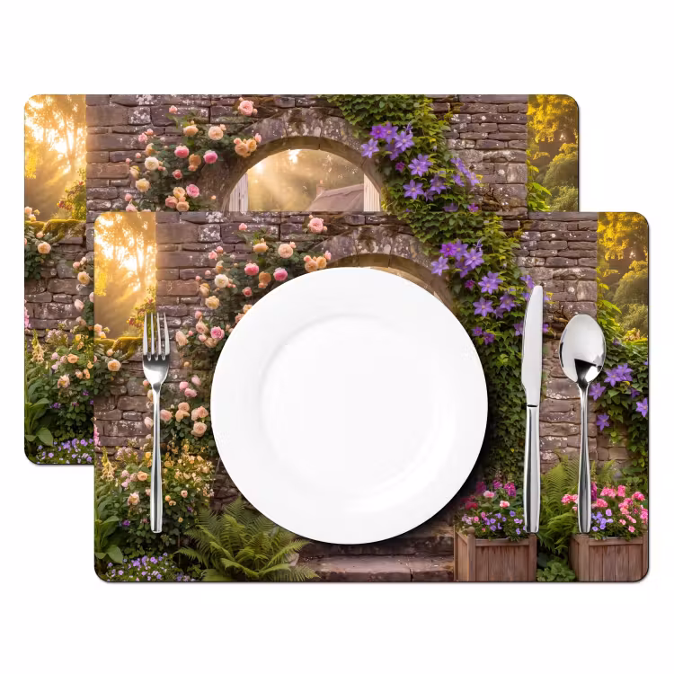 Tischset - 6 Stück - Haus – Garten – Natur — 2