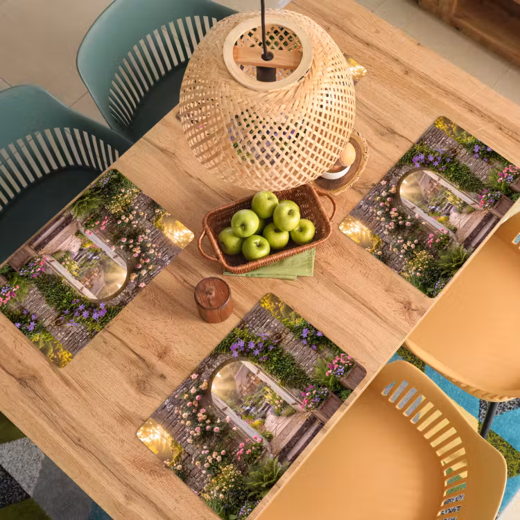 Tischset - 6 Stück - Haus – Garten – Natur — 4