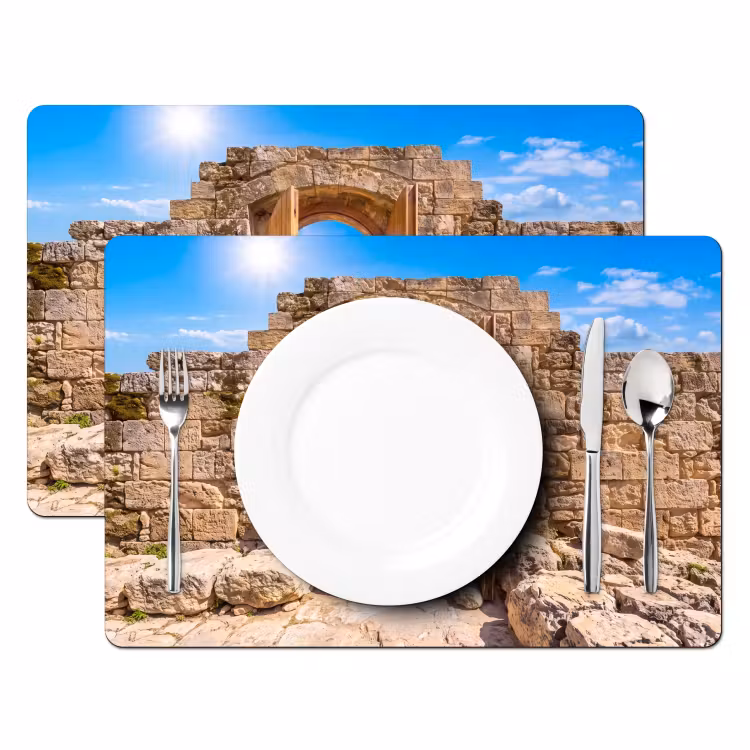 Tischset - 6 Stück - Tür – Strand – Meer — 2